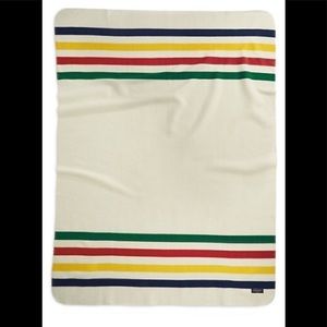 Hudson’s Bay Multistripe Polar Fleece Throw